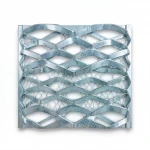 Galvanized Steel Expanded Metal Mesh  [Mazyoon] Thickness 1.2 mm Width 2.44  M Length 4 meter | Bait Al Tatawor Company