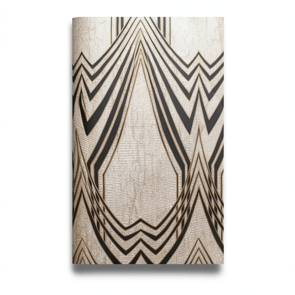 Italian Wallpaper Patterned Design Beige Color, Size 10m x 0.70m, Model rc16013