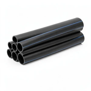 مواسير HDPE ضغط 16 بار قطر خارجي 315 مم سمك 43.1 مم لون أسود