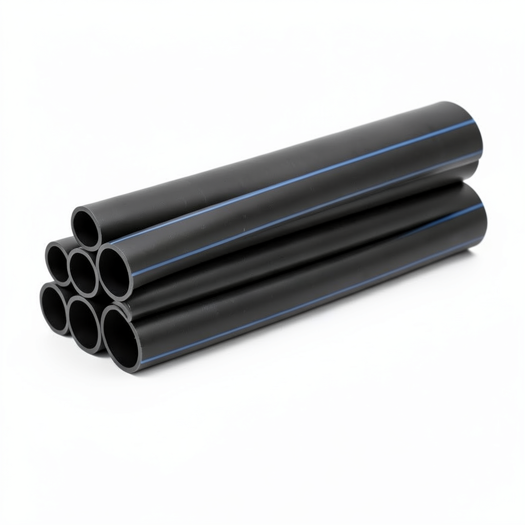 HDPE Pipes Nominal Pressure 16 Bar Outside Diameter 315 mm Thickness 43.1 mm Black