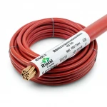 Riyadh 6 sq mm Electrical Wire 450/750 Voltage Rating, Stranded Copper Conductor PVC Insulated, Red Color, 100m Length