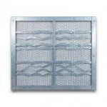 Galvanized Steel Expanded Metal Mesh  [Mazyoon] Thickness 1.4 mm Width 2.44  M Length 4 meter | Bait Al Tatawor Company