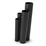 HDPE Pipes SDR 33 Outside Diameter 630 mm Thickness 19.3 mm Black