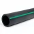 HDPE Polyethylene Pipe  PN 9.8 Bar [PE 63] OD 225 mm  SDR 9  Color Black with Green Stripes | Almona Factory