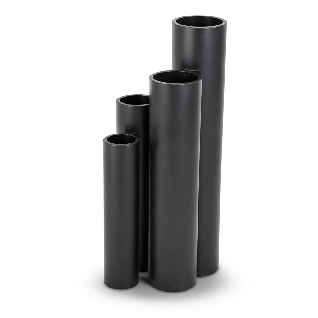 HDPE Pipes SDR 33 Outside Diameter 710 mm Thickness 21.8 mm Black