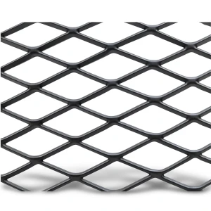 Hot Rolled Black Steel Expanded Metal Mesh Khaleeji 1.5 mm Thickness 2.44m Width 7m Length