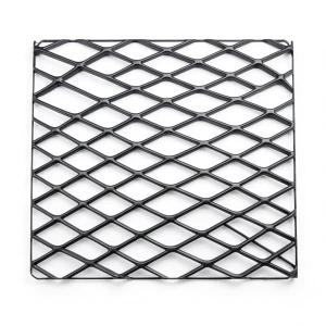 Hot Rolled Black Steel Expanded Metal Mesh Khaleeji 1.7 mm Thickness 2.44 m Width 1 m Length