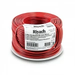 Riyadh 630mm Electrical Wire 450/750V, Stranded Copper Conductor PVC Insulation, Red Color, Drum Length 500 Meter
