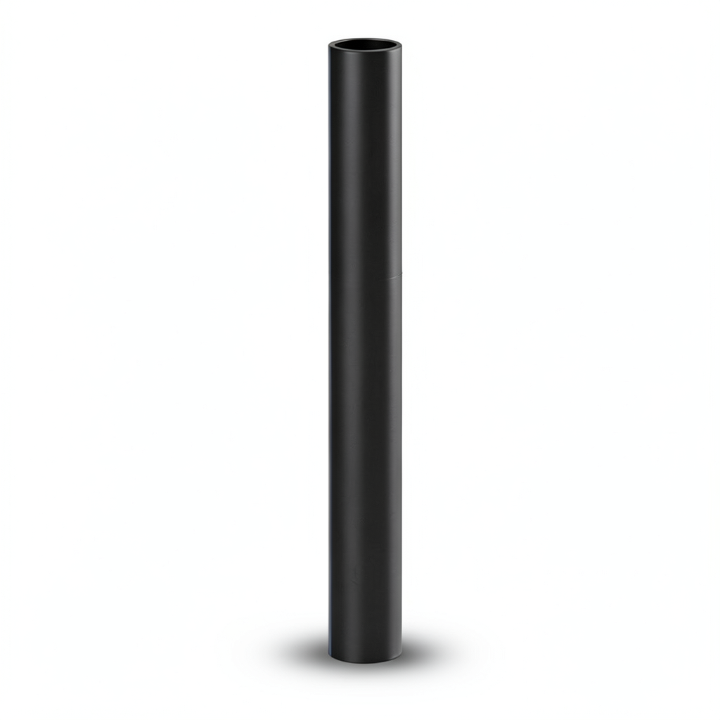 HDPE Pipes SDR 22 Outside Diameter 110 mm Thickness 5 mm Black