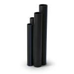HDPE Pipes Nominal Pressure 16 Bar Outside Diameter 225 mm Thickness 30.8 mm Black