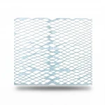 Galvanized Steel Expanded Metal Mesh  [Mazyoon] Thickness 1.5 mm Width 2.44  M Length 3 meter | Bait Al Tatawor Company
