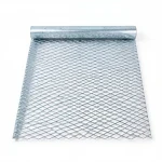 Galvanized Steel Expanded Metal Mesh  [Mazyoon] Thickness 1.5 mm Width 2.44  M Length 5 M | Bait Al Tatawor Factory