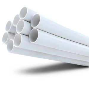 مواسير UPVC مقاس 2 إنش، ضغط 17.2 بار، سمك 3.56 مم، لون أبيض
