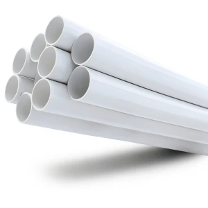 مواسير UPVC ضغط 17.2 بار مقاس 3 إنش سمك 5.23 مم لون أبيض