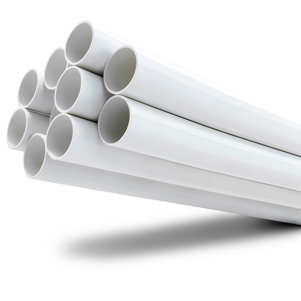UPVC Pipes Nominal Pressure 17.2 Bar Size 4 Inch Thickness 6.73 mm White