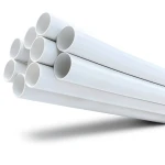 مواسير UPVC مقاس 6 إنش سمك 9.91 مم ضغط 17.2 بار لون أبيض