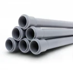 UPVC Pipes [Sappco] PN 10 Bar Size 160 mm Thickness 7.7 mm Gray Color