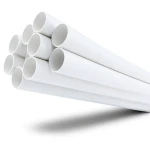 مواسير UPVC ضغط 13.8 بار مقاس ¾ إنش سمك 1.52 مم لون أبيض