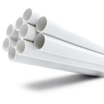مواسير UPVC مقاس 1 إنش سمك 1.6 مم ضغط 13.8 بار لون أبيض