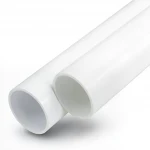 مواسير UPVC الوطني ضغط 8.6 بار  مقاس 1/2 1 إنش سمك 1.5 مم لون أبيض