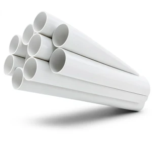 مواسير UPVC ضغط 13.8 بار مقاس ¼ 1 إنش سمك 2.01 مم لون أبيض