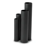 مواسير HDPE SDR 33 قطر خارجي 560 مم سمك 17.2 مم لون أسود