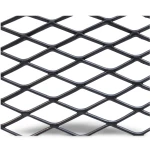 Hot Rolled Black Steel Expanded Metal Mesh Khaleeji 1.5 mm Thick 2.44m Width 4m Length