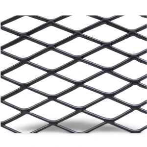 Hot Rolled Black Steel Expanded Metal Mesh Khaleeji 1.5 mm Thick 2.44m Width 4m Length