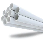 مواسير UPVC ضغط 13.8 بار مقاس ½ 1 إنش سمك 2.29 مم لون أبيض