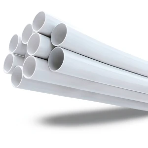 مواسير UPVC ضغط 13.8 بار مقاس 2 إنش سمك 2.87 مم لون أبيض
