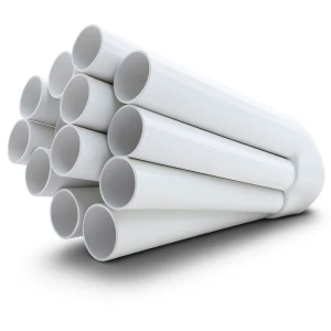 مواسير UPVC ضغط 13.8 بار مقاس 6 إنش سمك 8.03 مم لون أبيض