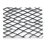 Hot Rolled Black Steel Expanded Metal Mesh Khaleeji 1.5 mm Thickness 2.44m Width 6m Length