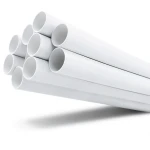 مواسير UPVC مقاس 1 إنش سمك 1.52 مم ضغط 11 بار لون أبيض