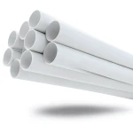مواسير UPVC مقاس 1 إنش ضغط 17.2 بار سمك 1.96 مم لون أبيض
