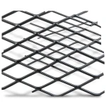 Hot Rolled Black Steel Expanded Metal Mesh Khaleeji 1.5 mm Thick 2.44m Width 4m Length