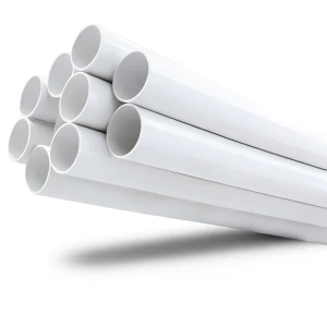 UPVC Pipes Nominal Pressure 17.2 Bar Size 3 Inch Thickness 5.23 mm White