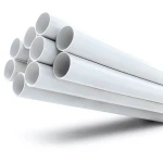 مواسير UPVC ضغط 17.2 بار مقاس 4 إنش سمك 6.73 مم لون أبيض