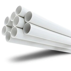 UPVC Pipes 6 Inch Thickness 9.91 mm Pressure 17.2 Bar White