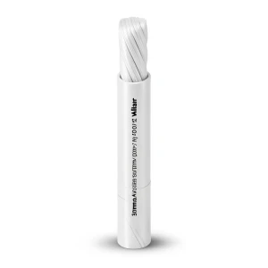Stranded Electrical Wire Coil 300mm2 450/750V Copper Conductor 2.70mm PVC Insulation, White | Al Fanar
