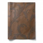 Italian Wallpaper Brown Color leaf-Patterned Design, Size 10mx0.73m, Model 305014