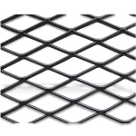 Hot Rolled Black Steel Expanded Metal Mesh Khaleeji 1.7 mm Thick 2.44m Width 3m Length