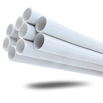 مواسير UPVC مقاس 1 إنش سمك 1.6 مم ضغط 13.8 بار لون أبيض