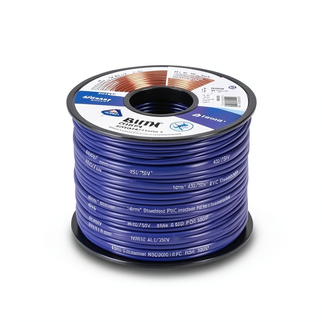 16mm2 Stranded Wire 450/750V, Copper Conductor, Heat Resistant PVC Insulation, 300ft | Al Fanar