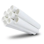 مواسير UPVC ضغط 13.8 بار مقاس ½ 1 إنش سمك 2.29 مم لون أبيض