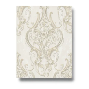Italian Wall Covering Light Beige 10m x 1.06m, Model 83417