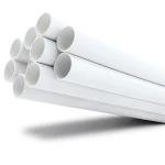 مواسير UPVC ضغط 13.8 بار مقاس 2 إنش سمك 2.87 مم لون أبيض