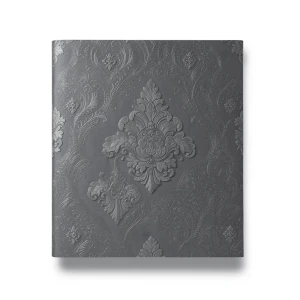 Italian Wallpaper Dark Grey Color 10m x 1.06m, Model 83409