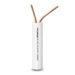 Stranded Wire 400mm 450/750V Copper Conductor 3.15mm Diameter PVC Insulation, White | Al Fanar