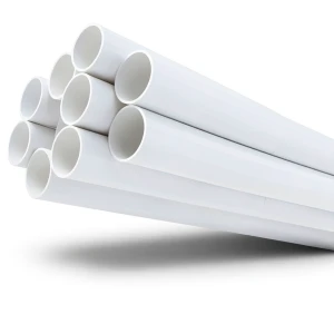 UPVC Pipes Nominal Pressure 13.8 Bar Size 6 Inch Thickness 8.03 mm White