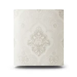 Italian Wallpaper 10m x 1.06m Pale Beige, Model 83416